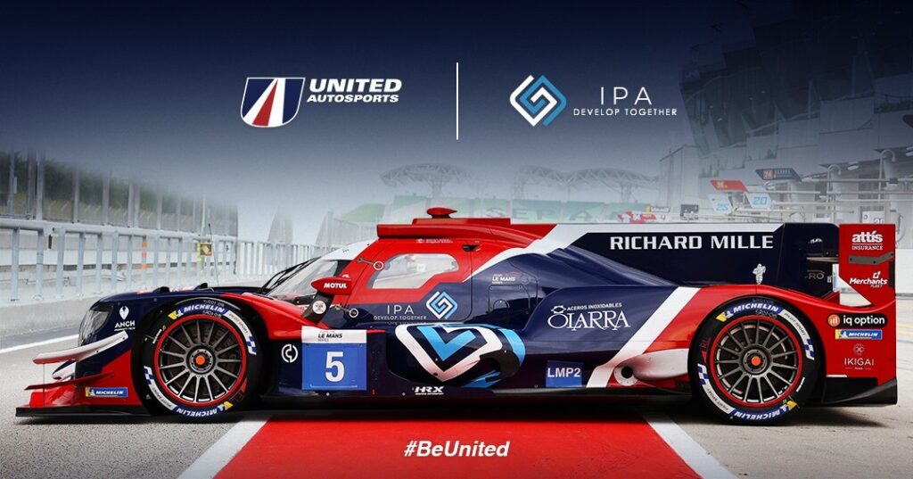 IPA united autosports partnership